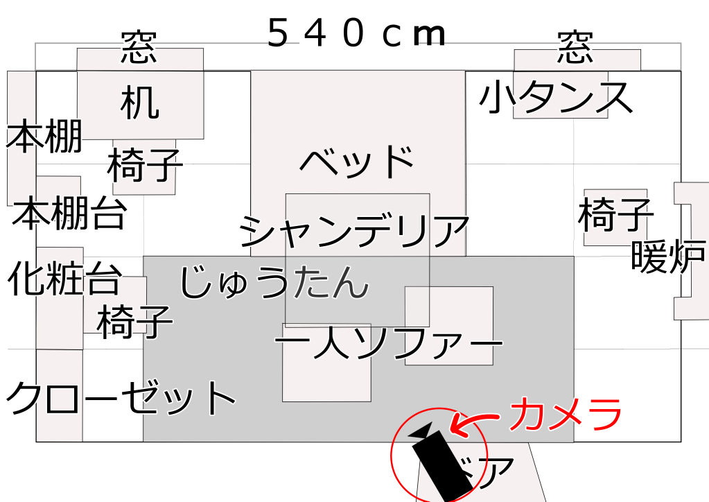 カメラを設置